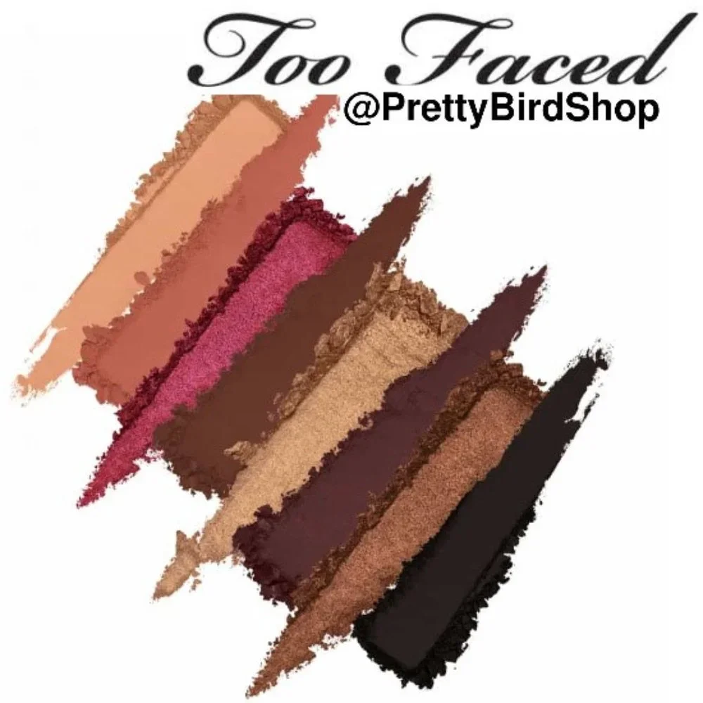 Too Faced palette 8 eye shadows Secret Santa NIB neutral Limited Edition gift